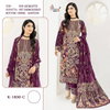 K 1830 By Shree Fab Embroidery Georgette Pakistani Suits Wholesalers In Delhi